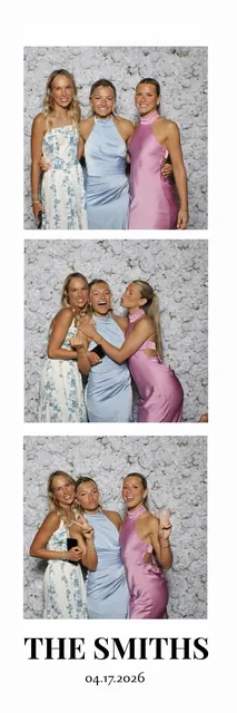 Custom photo booth print