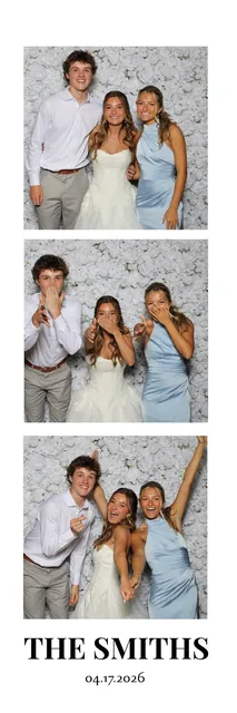 Custom photo booth print